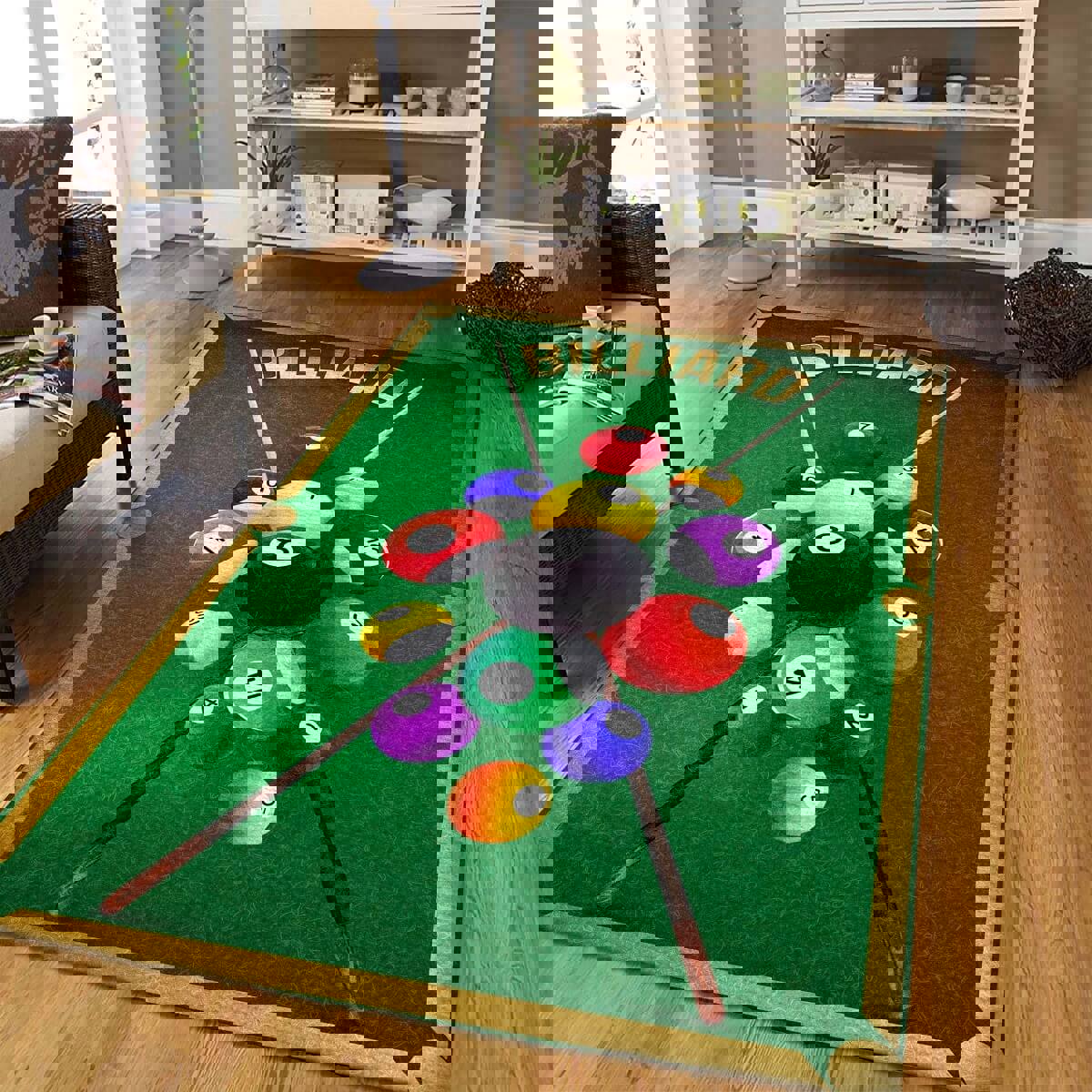Billiards Rug