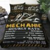 Mechanic Bedding Set Hourly Rate