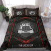 Trucker Bedding Set Black Bedding Set