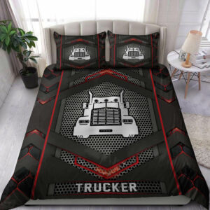 Trucker Bedding Set Black Bedding Set