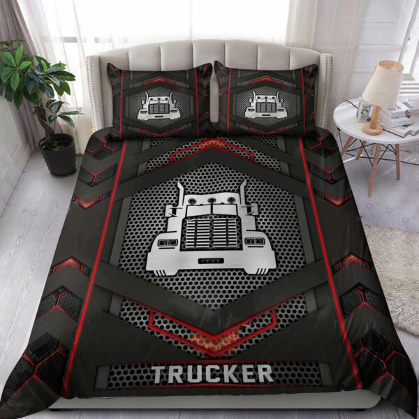 Trucker Bedding Set Black Bedding Set