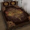 Vintage Mandala Bedding Set Dragonfly